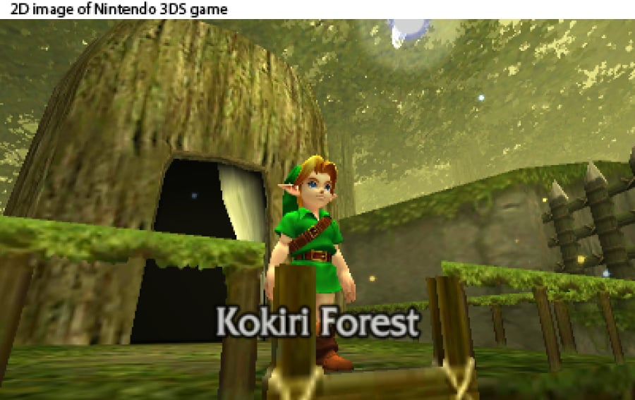 The Legend of Zelda: Ocarina of Time 3D Screenshot