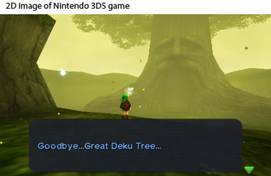 The Legend of Zelda: Ocarina of Time 3D Screenshot