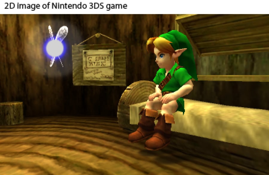 The Legend of Zelda: Ocarina of Time 3D Screenshot