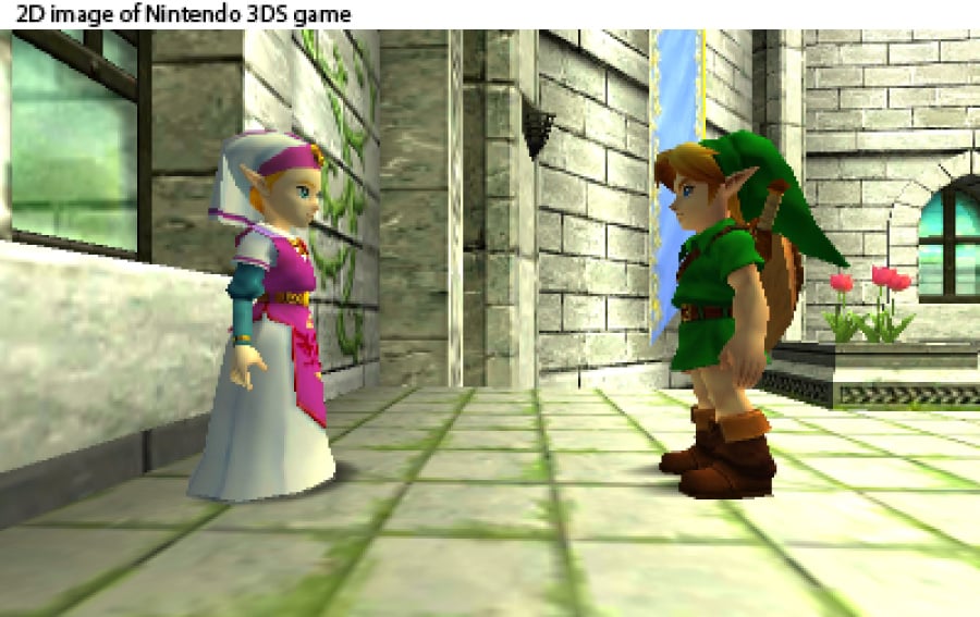 The Legend of Zelda: Ocarina of Time 3D Screenshot