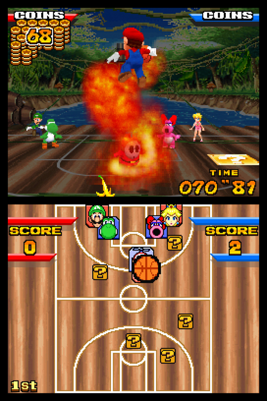 Mario Hoops 3 on 3 Screenshot