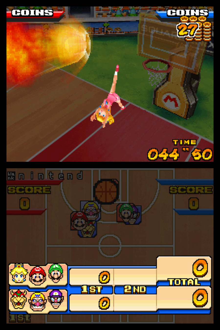 Mario Hoops 3 on 3 Screenshot