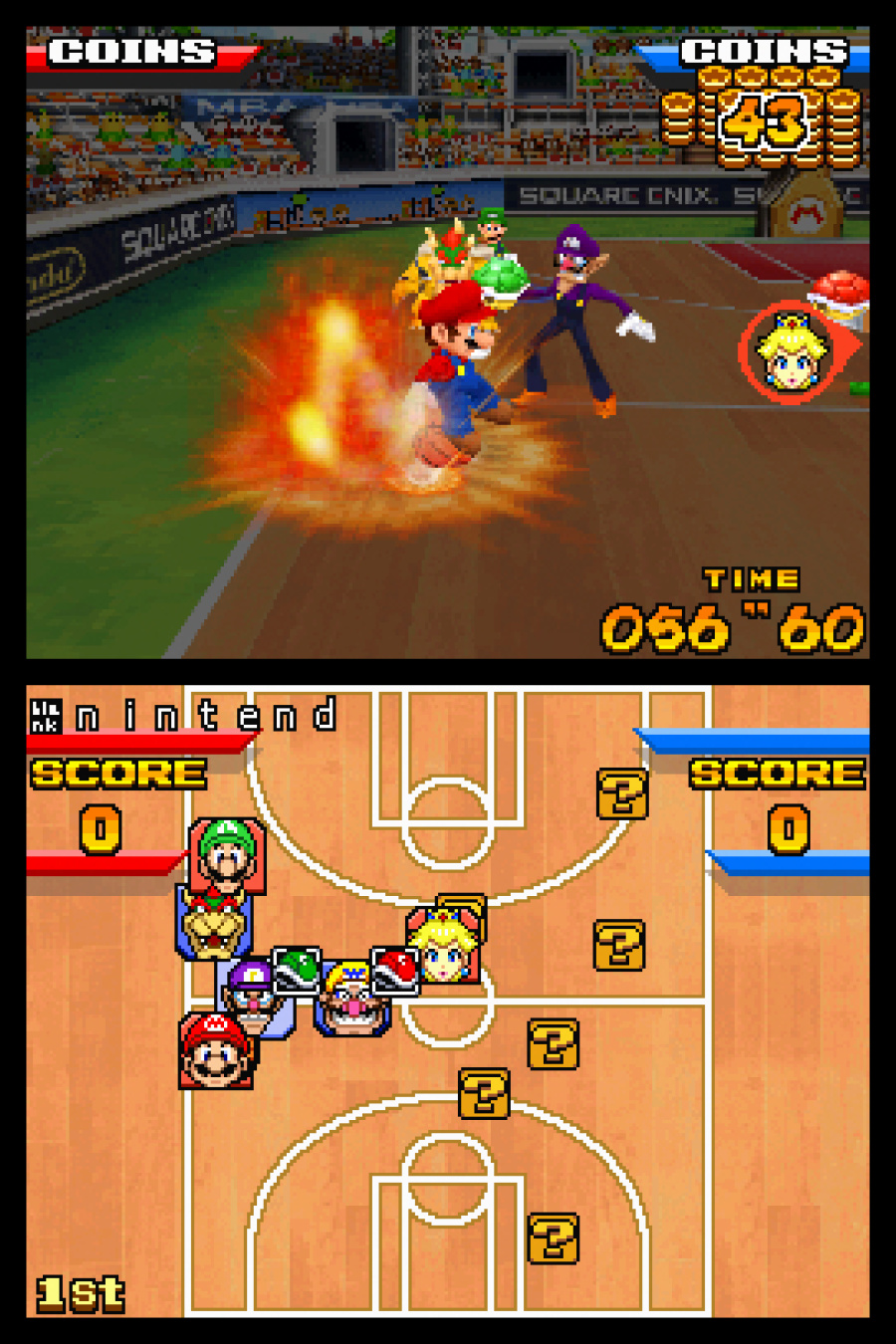 Mario Hoops 3 on 3 Screenshot