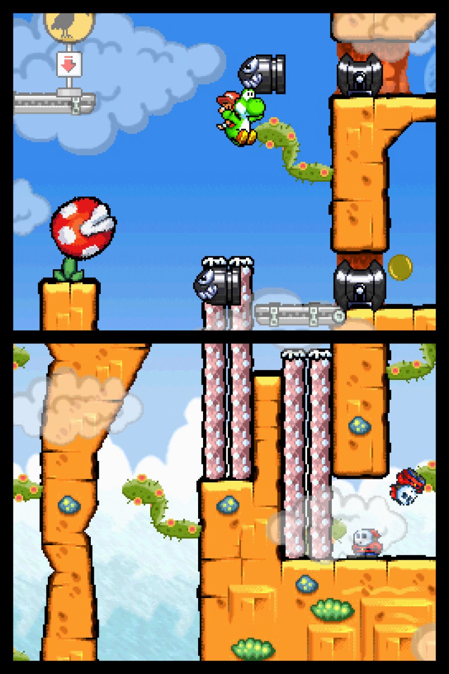 Yoshi's Island DS Screenshot