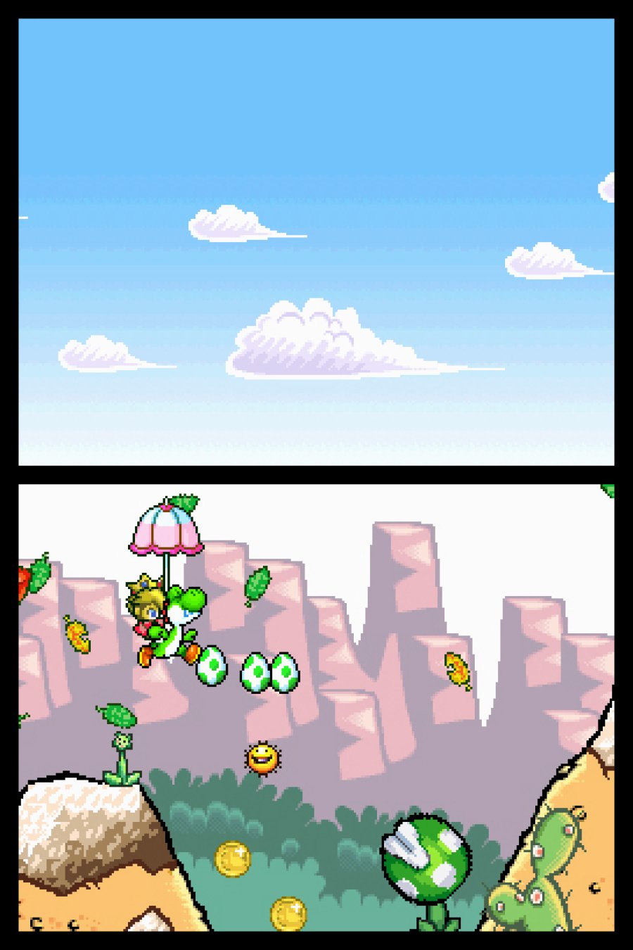 Yoshi's Island DS Screenshot