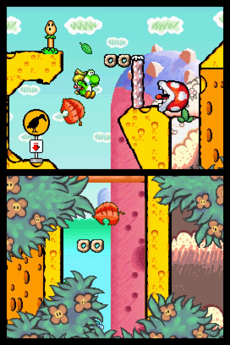 Yoshi's Island DS Screenshot