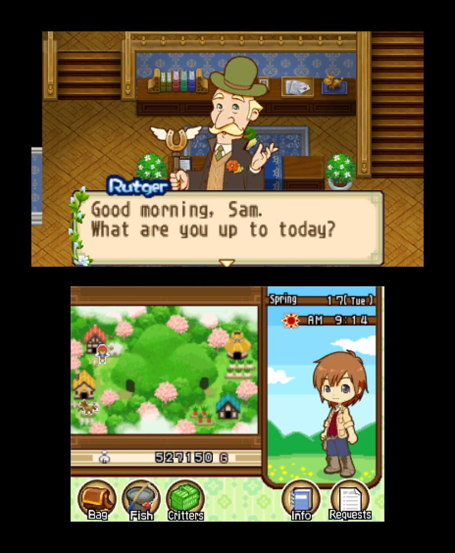 Harvest Moon 3D: The Tale of Two Towns Screenshot