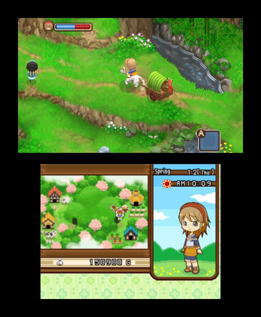 Harvest Moon 3D: The Tale of Two Towns Screenshot