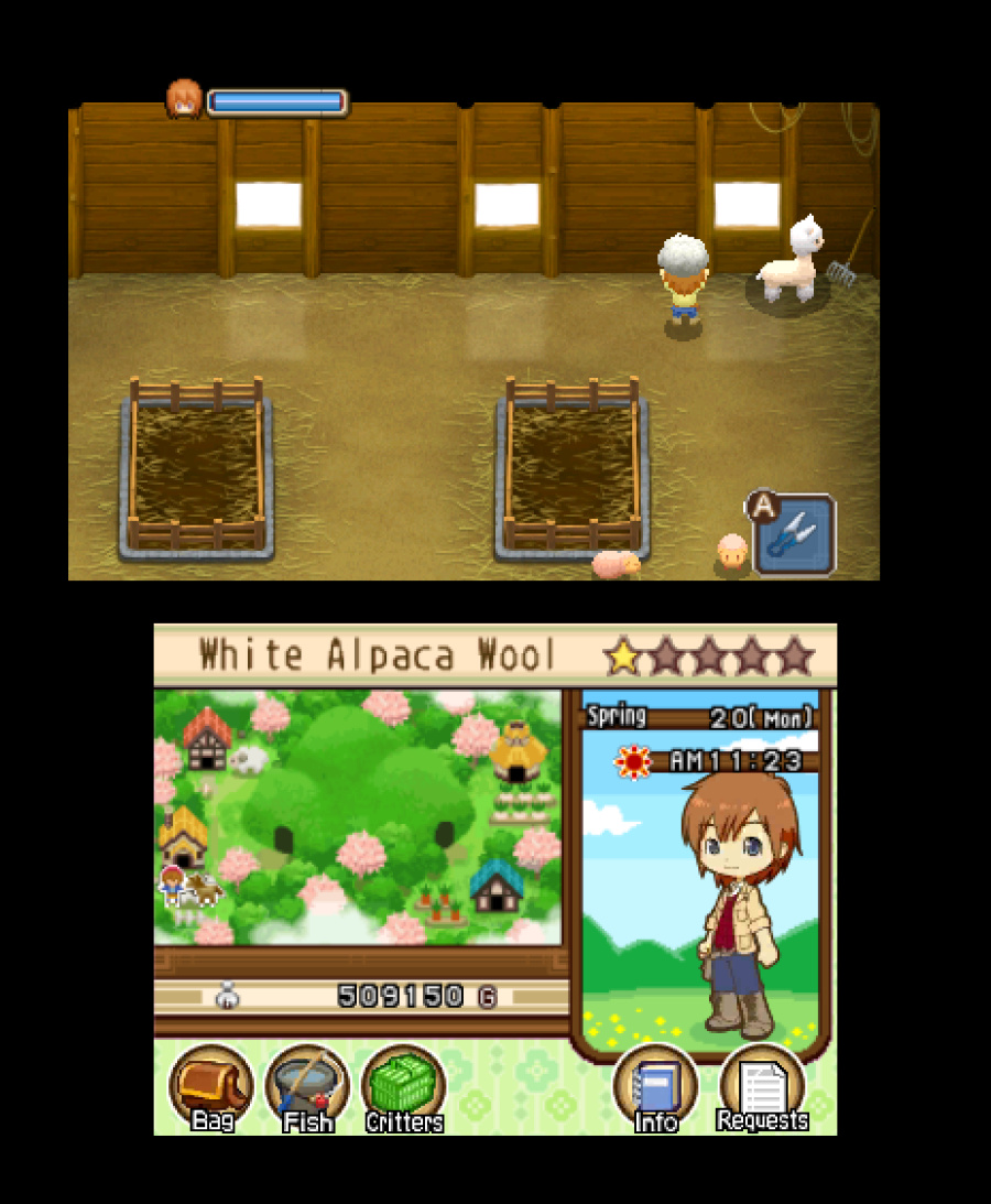 Harvest Moon 3D: The Tale of Two Towns Screenshot