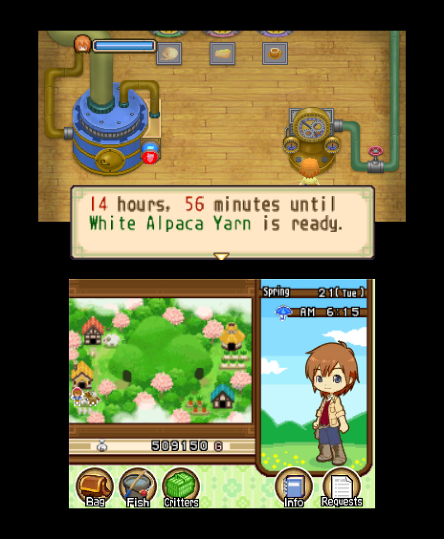 Harvest Moon 3D: The Tale of Two Towns Screenshot