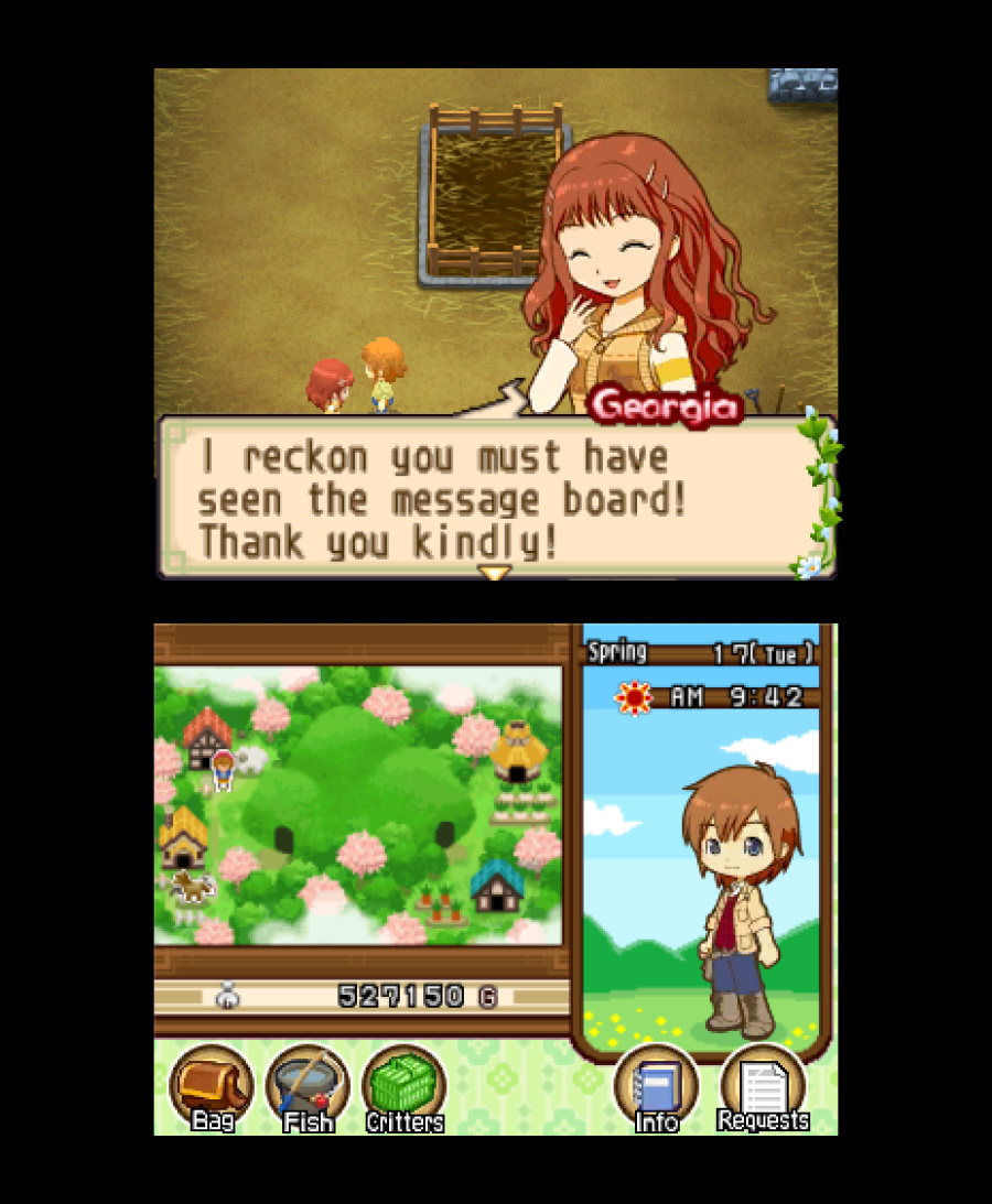 Harvest Moon 3D: The Tale of Two Towns Screenshot