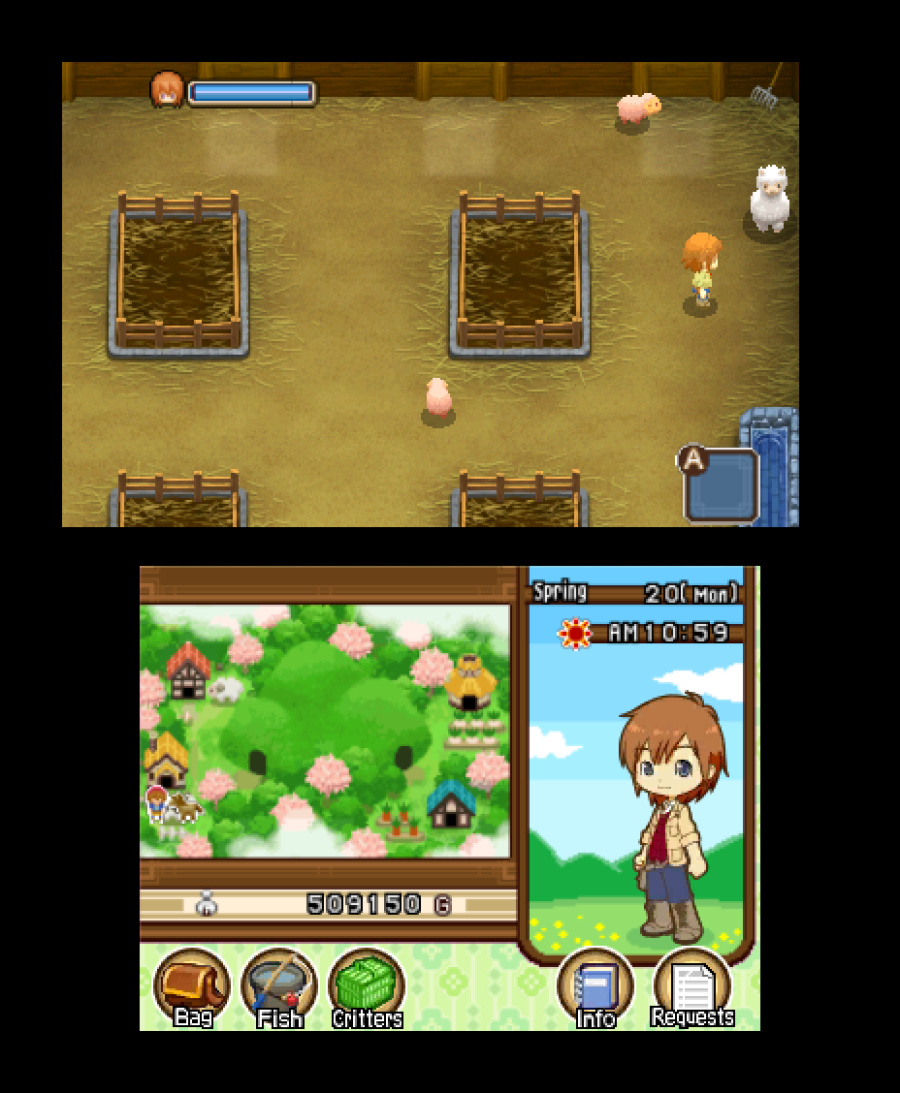 Harvest Moon 3D: The Tale of Two Towns Screenshot