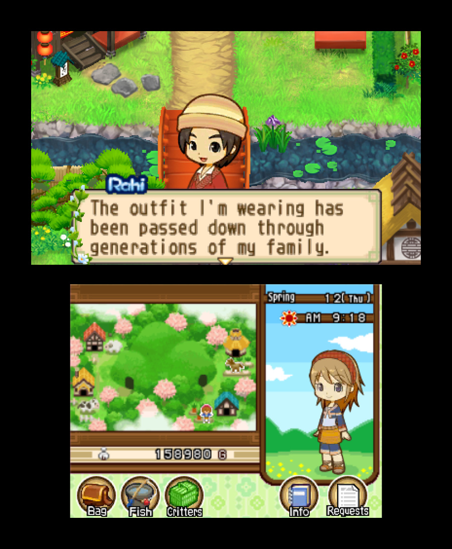 Harvest Moon 3D: The Tale of Two Towns Screenshot