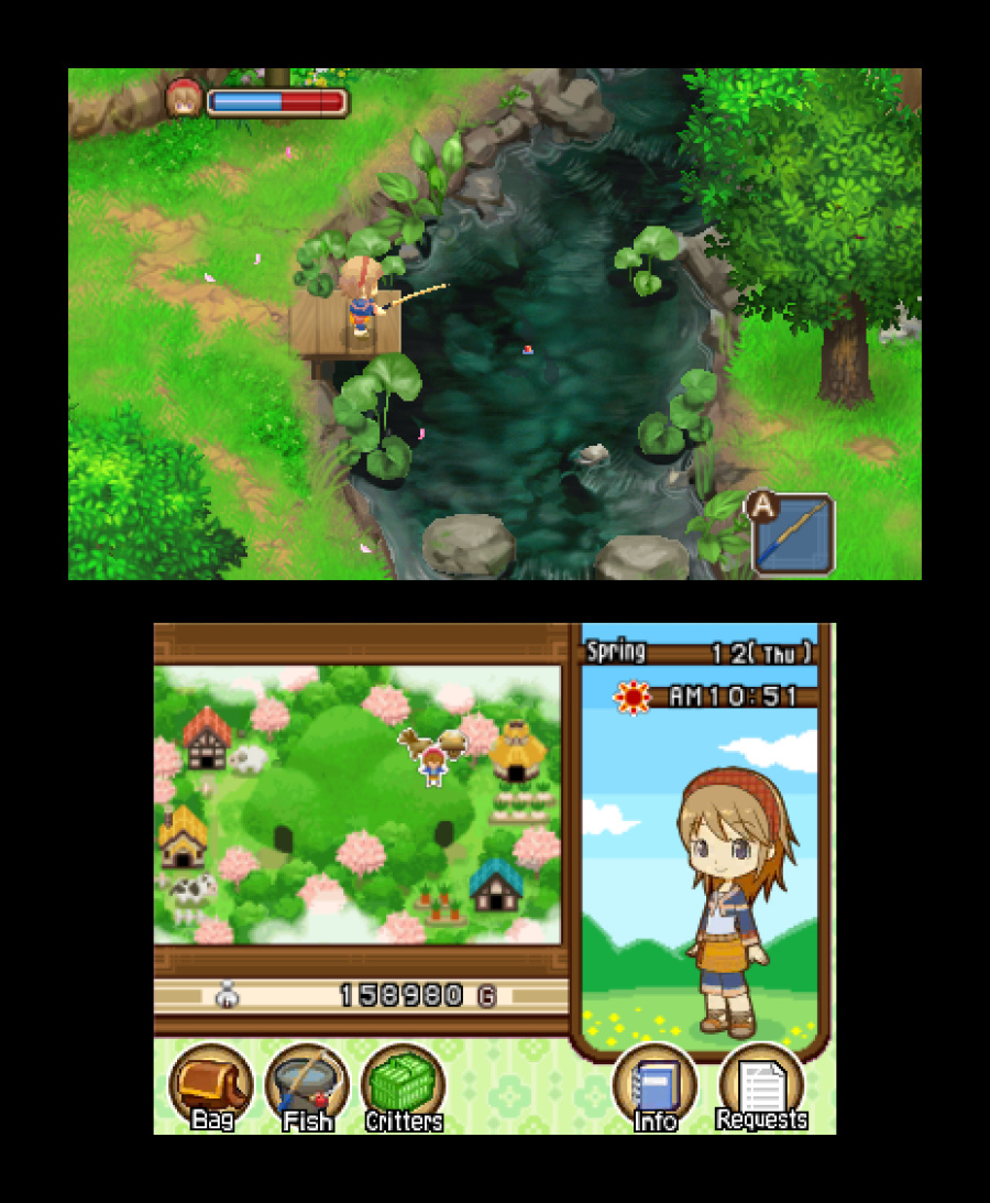 Harvest Moon 3D: The Tale of Two Towns Screenshot