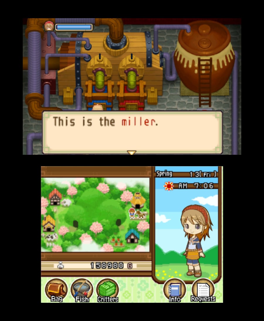 Harvest Moon 3D: The Tale of Two Towns Screenshot