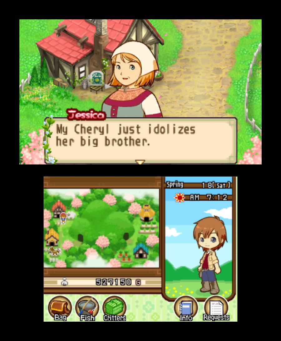 Harvest Moon 3D: The Tale of Two Towns Screenshot