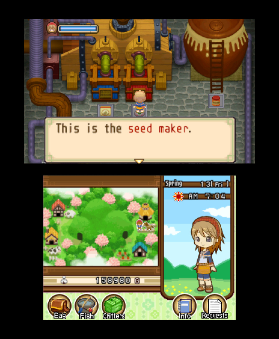 Harvest Moon 3D: The Tale of Two Towns Screenshot