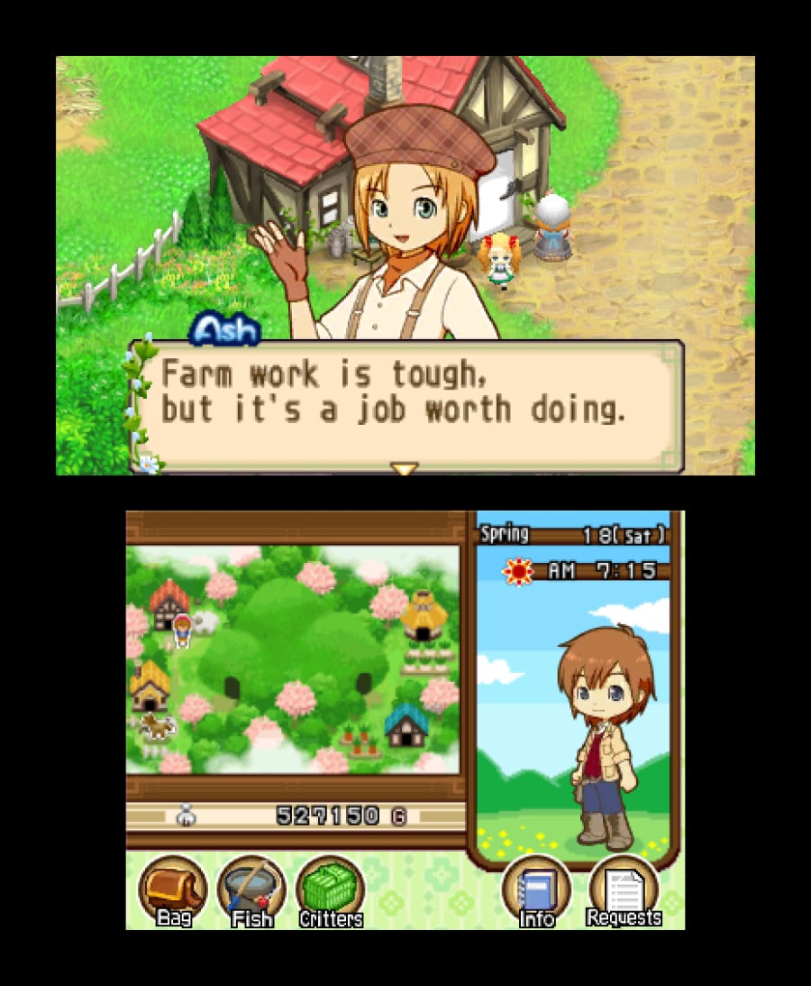 Harvest Moon 3D: The Tale of Two Towns Screenshot