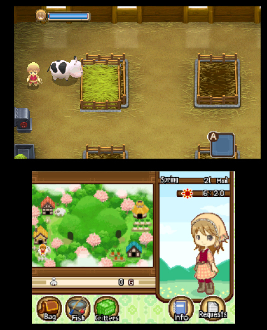 Harvest Moon 3D: The Tale of Two Towns Screenshot