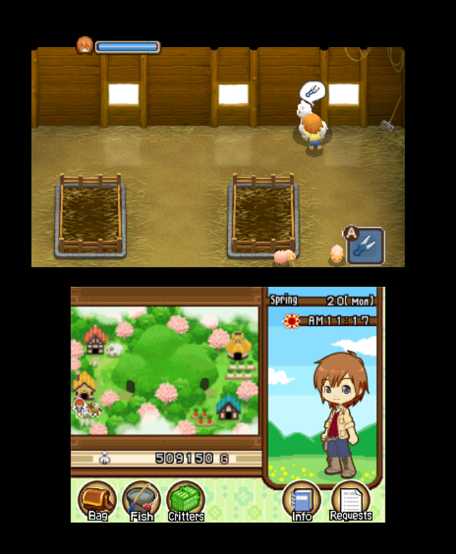 Harvest Moon 3D: The Tale of Two Towns Screenshot