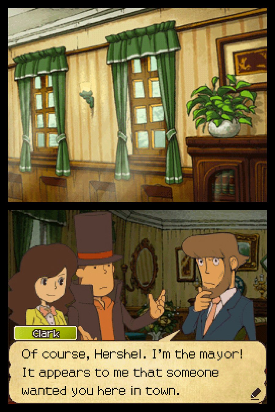 Professor Layton and the Last Specter Screenshot