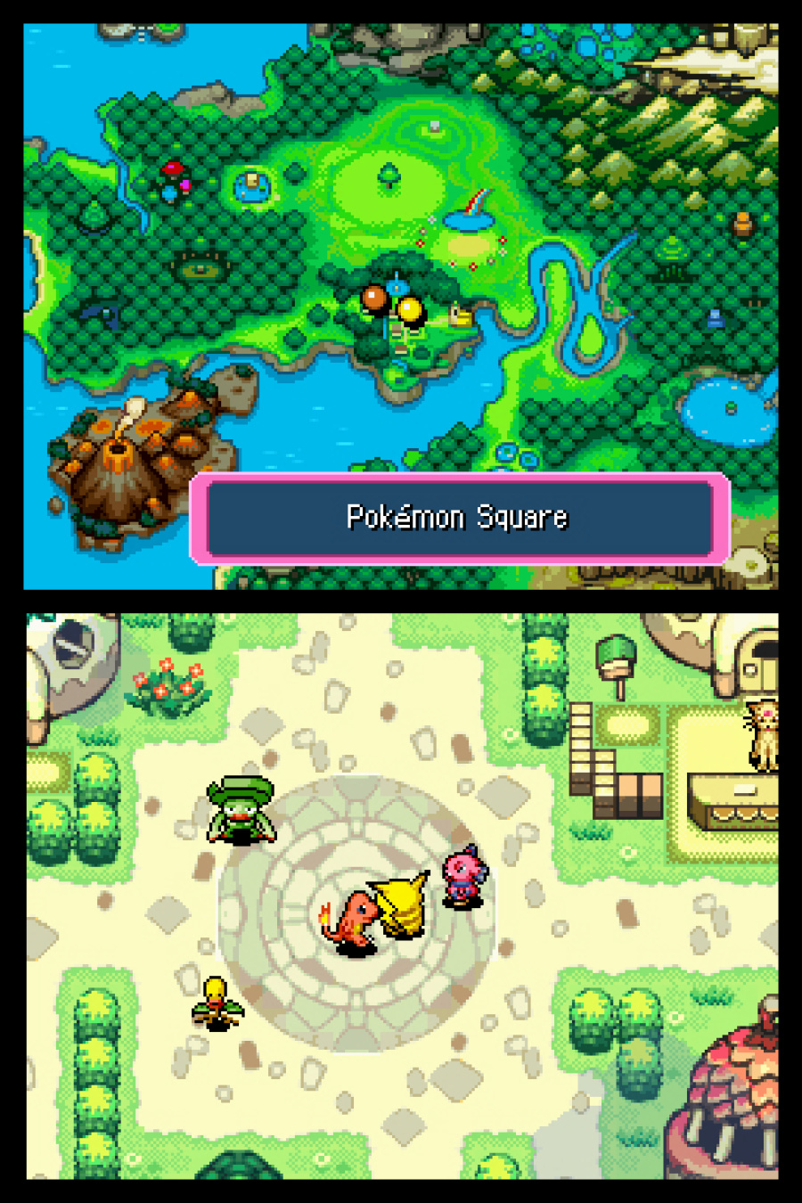 Pokémon Mystery Dungeon: Blue Rescue Team Screenshot