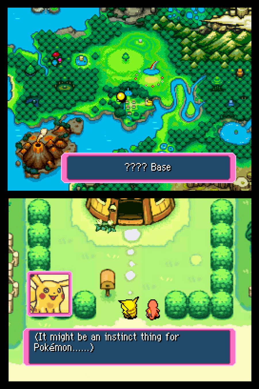 Pokémon Mystery Dungeon: Blue Rescue Team Screenshot