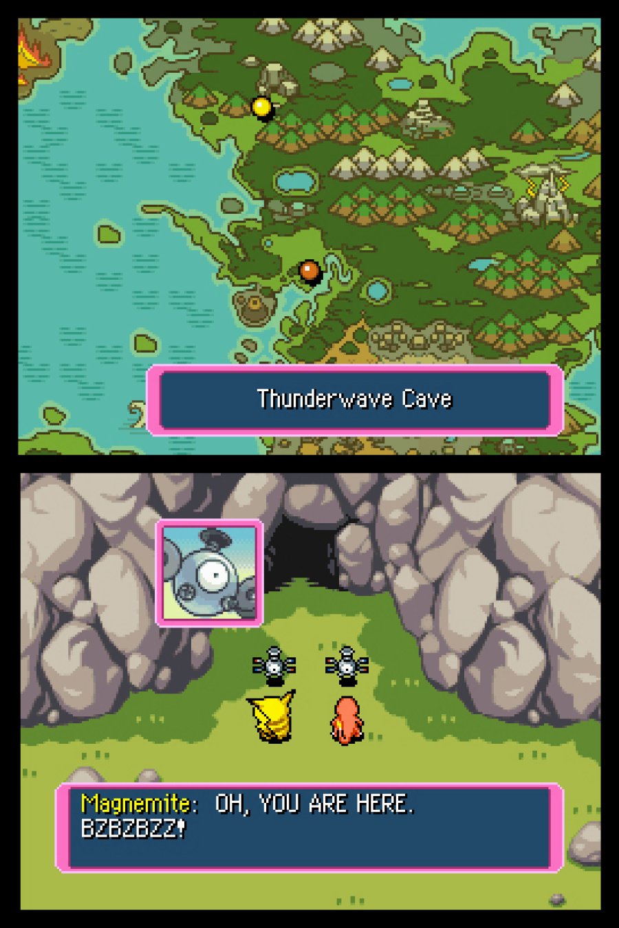 Pokémon Mystery Dungeon: Blue Rescue Team Screenshot