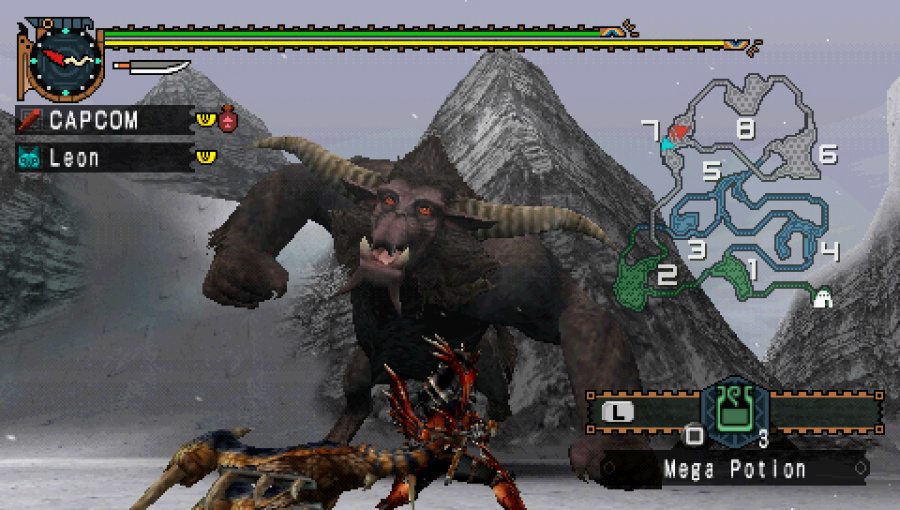 Monster Hunter Freedom Unite Screenshot