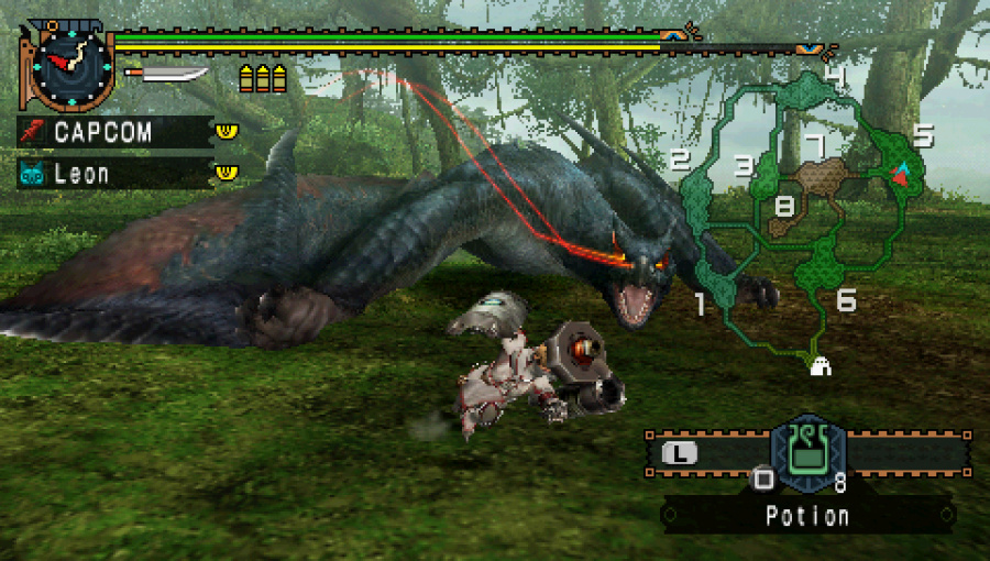 Monster Hunter Freedom Unite Screenshot