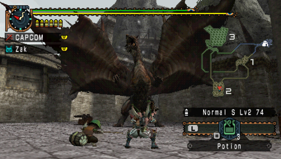 Monster Hunter Freedom Unite Screenshot