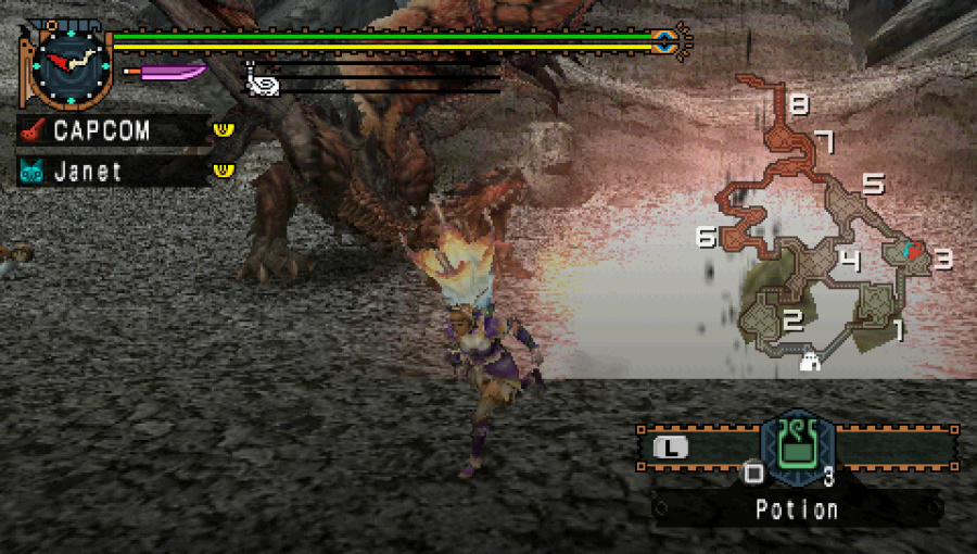 Monster Hunter Freedom Unite Screenshot