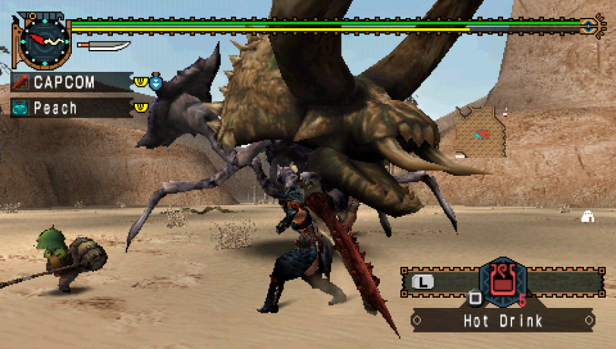 Monster Hunter Freedom Unite Screenshot