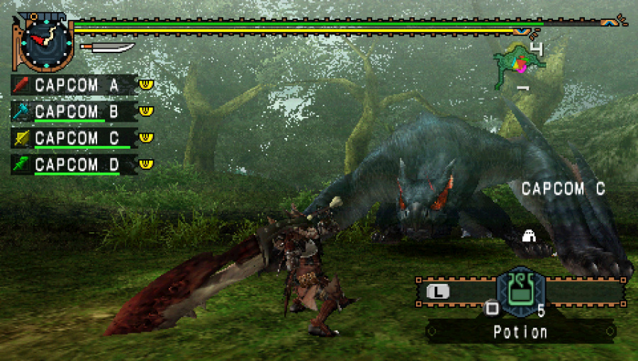 Monster Hunter Freedom Unite Screenshot