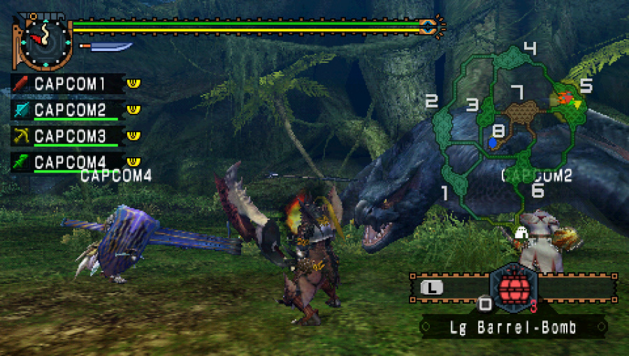 Monster Hunter Freedom Unite Screenshot