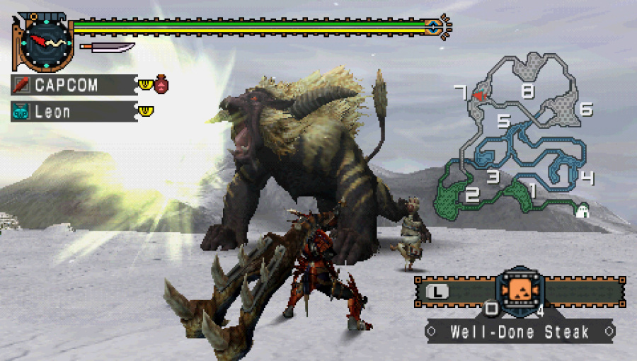 Monster Hunter Freedom Unite Screenshot