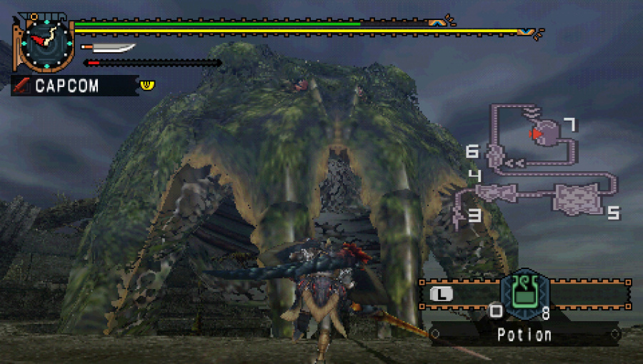 Monster Hunter Freedom Unite Screenshot