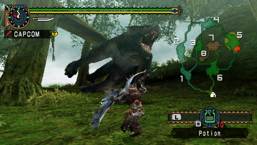 Monster Hunter Freedom Unite Screenshot