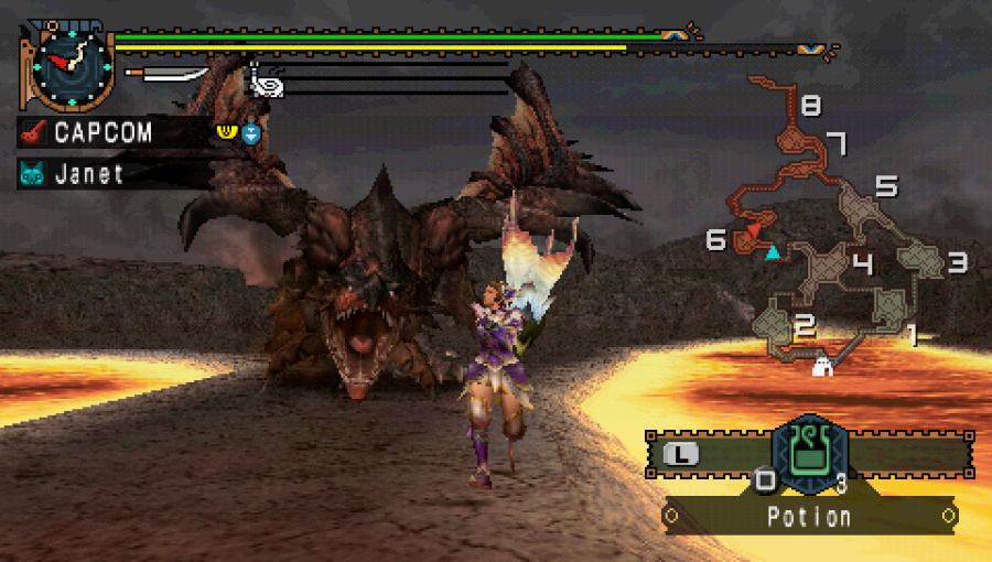 Monster Hunter Freedom Unite Screenshot