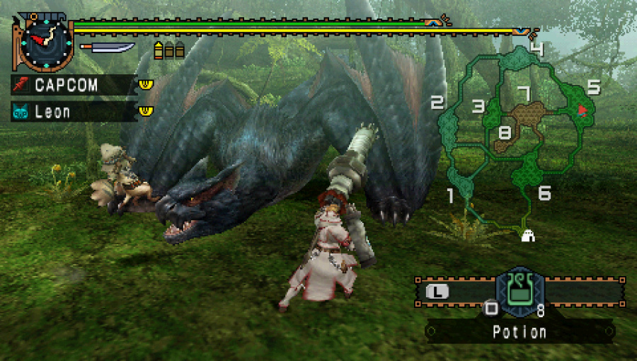 Monster Hunter Freedom Unite Screenshot