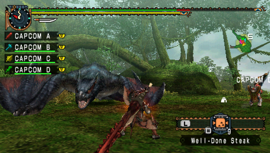 Monster Hunter Freedom Unite Screenshot