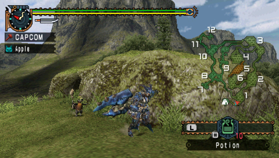 Monster Hunter Freedom Unite Screenshot