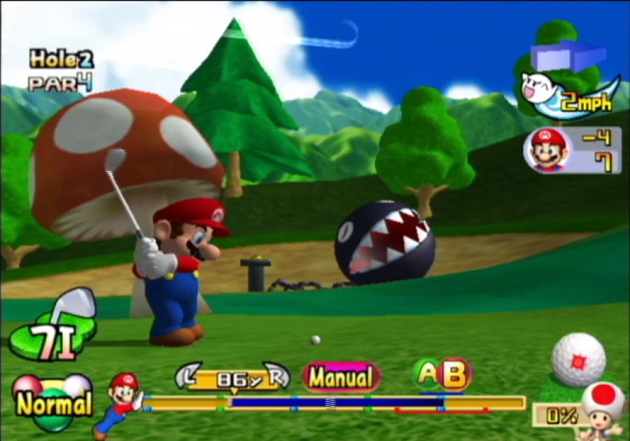 Mario Golf: Toadstool Tour Screenshot