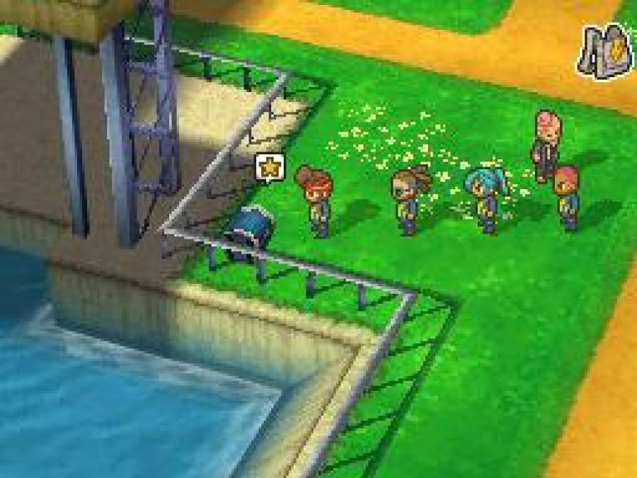 Inazuma Eleven 2 Firestorm Screenshot