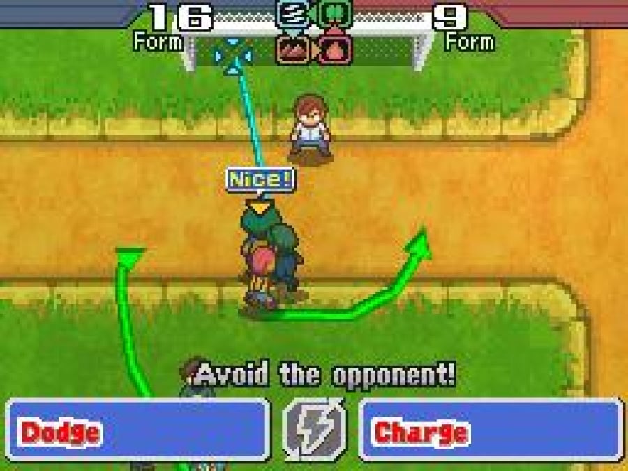 Inazuma Eleven 2 Firestorm Screenshot