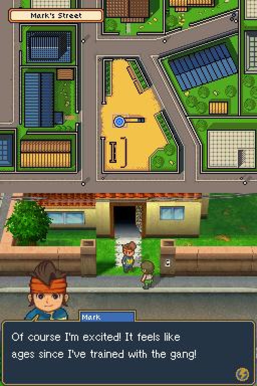 Inazuma Eleven 2 Firestorm Screenshot