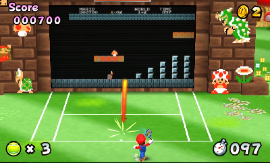 Mario Tennis Open Screenshot