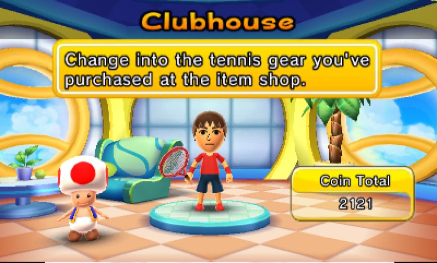 Mario Tennis Open Screenshot