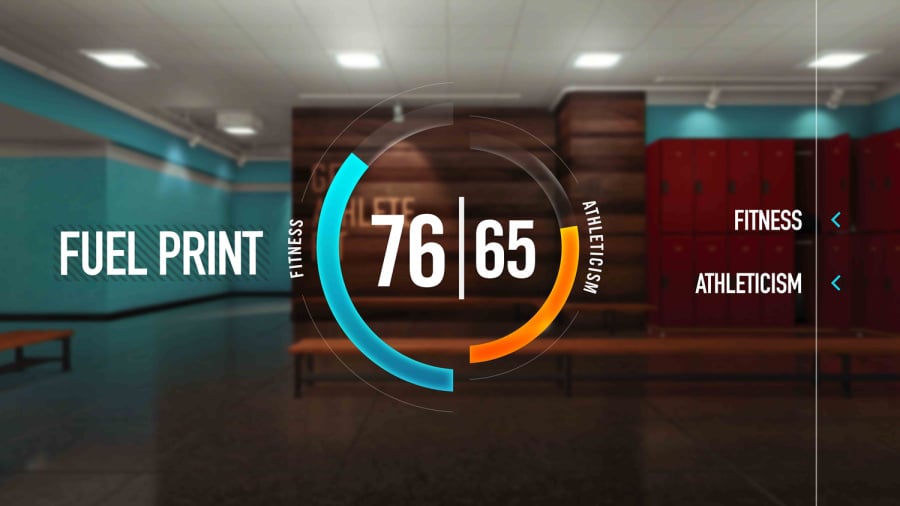 Nike+ Kinect Training Screenshot