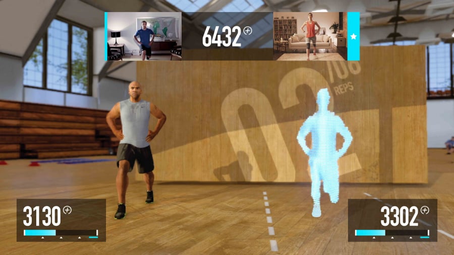 Nike+ Kinect Training Screenshot